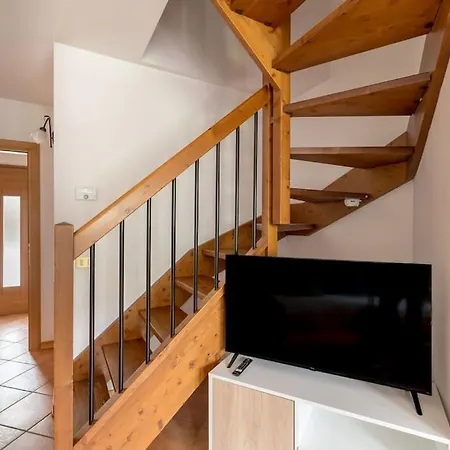 Lägenhet Dolomiti Skyview Duplex With Private Park -20' Cortina Borca di Cadore